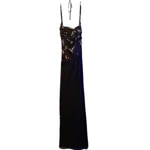 Blondie Nites y2k whimsigoth dark fairy maxi dress nwt size 5
